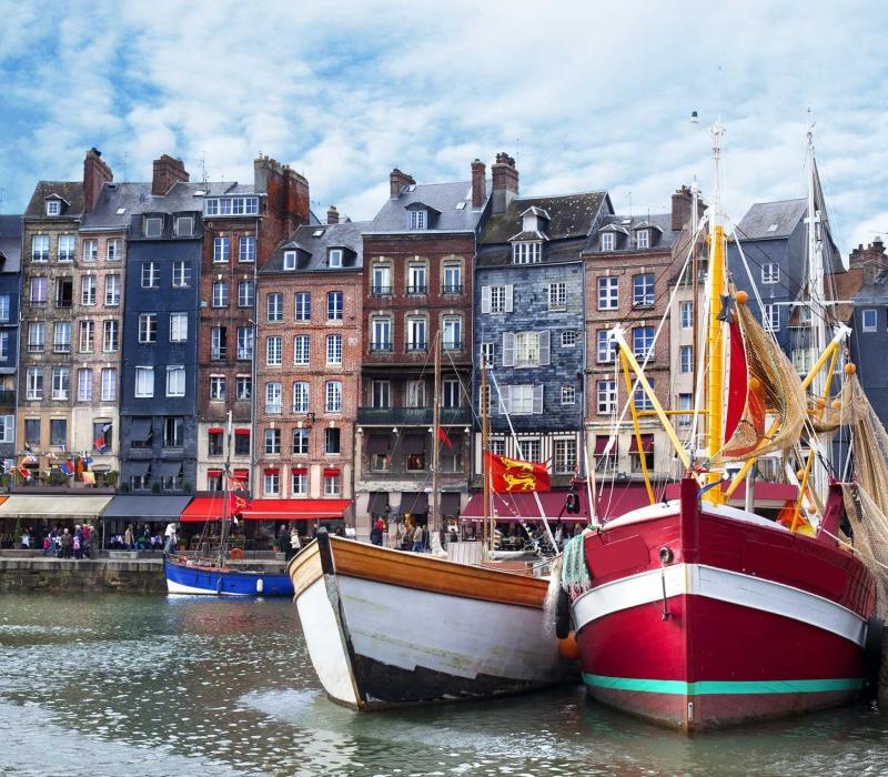 Le Bellevue - Beautiful Sea View Apartman Honfleur Kültér fotó