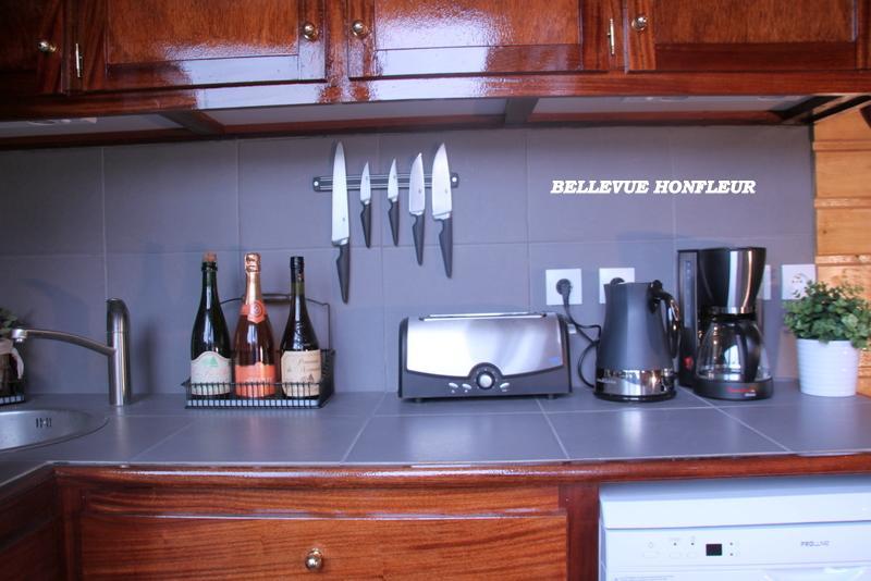 Le Bellevue - Beautiful Sea View Apartman Honfleur Kültér fotó