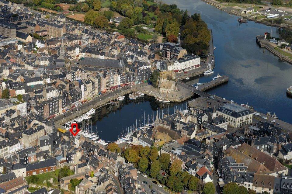 Le Bellevue - Beautiful Sea View Apartman Honfleur Kültér fotó